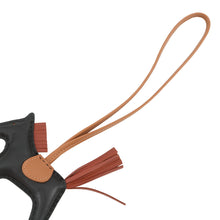 Load image into Gallery viewer, HERMES Rodeo Black/Sienne/Gold Swift Leather Size PM