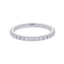 Load image into Gallery viewer, Van Cleef & Arpels Felicite Eternity Ring Size 51/#11VCARP7RG51/VCARP7RG00 18K White Gold