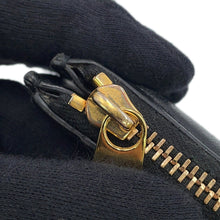 Load image into Gallery viewer, Bottega Veneta Padded Bi-fold Compact Wallet Black Lambskin