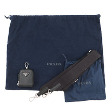 Load image into Gallery viewer, PRADA Shoulder Bag Black2VH113 Saffiano LeatherLeather