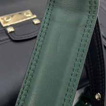 将图像加载到图库查看器中,Valentino Garavani Cabana Studded 2wayBag Black/GreenMW2B0165VB2_D80 Leather Size Medium
