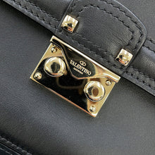 将图像加载到图库查看器中,Valentino Garavani Cabana Studded 2wayBag Black/GreenMW2B0165VB2_D80 Leather Size Medium