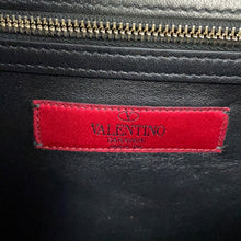 将图像加载到图库查看器中,Valentino Garavani Cabana Studded 2wayBag Black/GreenMW2B0165VB2_D80 Leather Size Medium