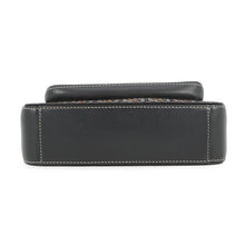 Load image into Gallery viewer, BURBERRY TBMonogram Shoulder Bag Black/Orange/White PVC Leather