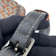 Load image into Gallery viewer, BURBERRY TBMonogram Shoulder Bag Black/Orange/White PVC Leather
