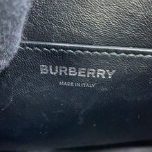 Load image into Gallery viewer, BURBERRY TBMonogram Shoulder Bag Black/Orange/White PVC Leather