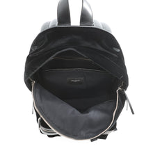 Load image into Gallery viewer, SAINT LAURENT PARIS City Backpack Black462807 Velour Leather