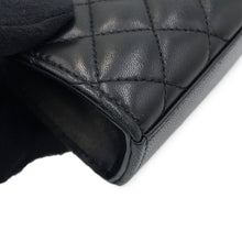 Load image into Gallery viewer, SAINT LAURENT PARIS Envelope Chain Shoulder Back Black600185AACT71000 Lambskin Size Medium