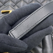 Load image into Gallery viewer, SAINT LAURENT PARIS Envelope Chain Shoulder Back Black600185AACT71000 Lambskin Size Medium