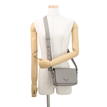 Load image into Gallery viewer, PRADA Saffiano Leather Shoulder Bag Greige2VD065 Leather