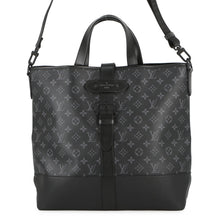 Load image into Gallery viewer, LOUIS VUITTON Saumur Tote NoirM45914 Monogram Eclipse
