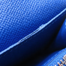 Load image into Gallery viewer, LOUIS VUITTON Portefeuille Brazza Noir/BlueM30791 Taiga Leather/V-Shape