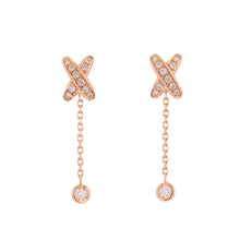 Load image into Gallery viewer, Chaumet Ju de Lien Earrings082226 18K Pink Gold