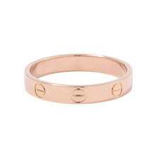 Load image into Gallery viewer, CARTIER Mini Love Ring Size Small/57/#17B4085200 18K Pink Gold