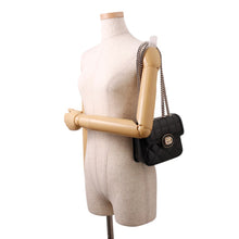 Load image into Gallery viewer, GUCCI Decorated Mini Chain Shoulder Bag Black741457 Leather