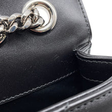 Load image into Gallery viewer, GUCCI Decorated Mini Chain Shoulder Bag Black741457 Leather