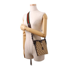 Load image into Gallery viewer, GUCCI Mini bucket bag Beige/Brown782919 GG Canvas Leather