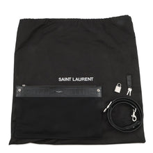 Load image into Gallery viewer, SAINT LAURENT PARIS Sac de Jules Souple Large 2WAY Tote Bag Black478167 Croco embossed leather