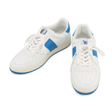 Load image into Gallery viewer, LOUIS VUITTON Rivoli Line Sneakers White/Blue1A5Y0X Leather Size 7