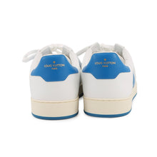 Load image into Gallery viewer, LOUIS VUITTON Rivoli Line Sneakers White/Blue1A5Y0X Leather Size 7