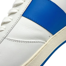 Load image into Gallery viewer, LOUIS VUITTON Rivoli Line Sneakers White/Blue1A5Y0X Leather Size 7
