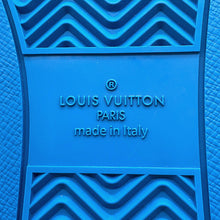 Load image into Gallery viewer, LOUIS VUITTON Rivoli Line Sneakers White/Blue1A5Y0X Leather Size 7