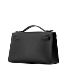 将图像加载到图库查看器中,HERMES PochetteKelly Black Swift Leather