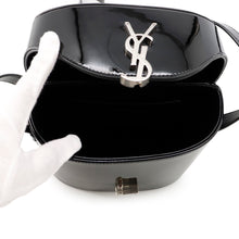 将图像加载到图库查看器中,SAINT LAURENT PARIS June Shoulder Bag Black713700AAAWT1000 Patent Leather
