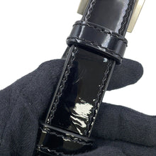 将图像加载到图库查看器中,SAINT LAURENT PARIS June Shoulder Bag Black713700AAAWT1000 Patent Leather