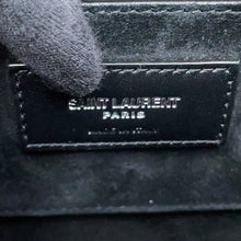 将图像加载到图库查看器中,SAINT LAURENT PARIS June Shoulder Bag Black713700AAAWT1000 Patent Leather