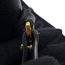 将图像加载到图库查看器中,BURBERRY Nova Check Flap Shoulder Bag Black8021110 Leather Canvas