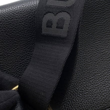 将图像加载到图库查看器中,BURBERRY Nova Check Flap Shoulder Bag Black8021110 Leather Canvas