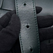 Load image into Gallery viewer, Bottega Veneta Maxi INTRECCIATO Shoulder Bag Dark Green Leather
