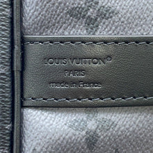 将图像加载到图库查看器中,LOUIS VUITTON Keepall Bandouliere NoirM46655 Monogram Eclipse Monogram Eclipse Reverse Size 35