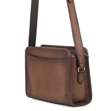 Load image into Gallery viewer, Berluti Journalie Messenger Save for later Soft Brown310385 Venice Soft Calf Leather
