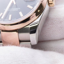 Load image into Gallery viewer, ROLEX Datejust W36mm Stainless Steel K18PG Black Dial116201