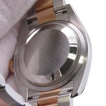 Load image into Gallery viewer, ROLEX Datejust W36mm Stainless Steel K18PG Black Dial116201