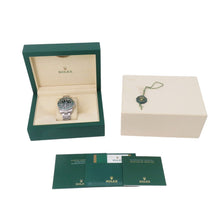 将图像加载到图库查看器中,ROLEX Submariner Date W40mm Stainless Steel Green Dial116610LV