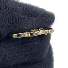将图像加载到图库查看器中,CHANEL CC Logo Clover Necklace Gold/BlackABF387 Metal Rhinestone