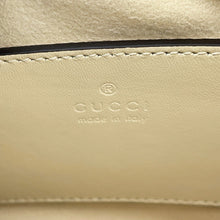 将图像加载到图库查看器中,GUCCI GG Marmont ChainShoulder Bag Ivory777263 Leather Size Small