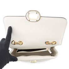 将图像加载到图库查看器中,GUCCI Decorated Chain Shoulder Bag White850524 Leather