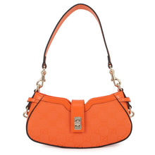 Load image into Gallery viewer, GUCCI Moonside Shoulder Bag Orange786035 GG Canvas Leather Size Mini