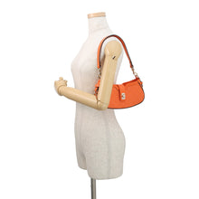 Load image into Gallery viewer, GUCCI Moonside Shoulder Bag Orange786035 GG Canvas Leather Size Mini