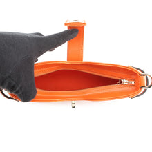 Load image into Gallery viewer, GUCCI Moonside Shoulder Bag Orange786035 GG Canvas Leather Size Mini