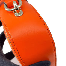 Load image into Gallery viewer, GUCCI Moonside Shoulder Bag Orange786035 GG Canvas Leather Size Mini