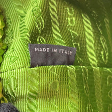Load image into Gallery viewer, PRADA Canapa tote Green/PinkBN2303 Raffia
