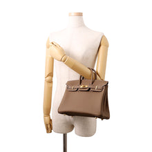 Load image into Gallery viewer, HERMES Birkin Etoupe Togo Leather Size 25