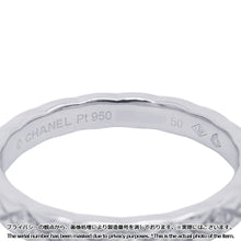 Load image into Gallery viewer, CHANEL Coco Crush Collection Wedding Rings Size Small 50/#10J11355 Pt950
