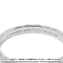 Load image into Gallery viewer, CHANEL Coco Crush Collection Ring Size 60/#20 MiniJ11793 18K White Gold