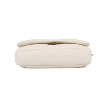 将图像加载到图库查看器中,GUCCI GG Milano Top Handle Chain Shoulder Bag White806017 Leather